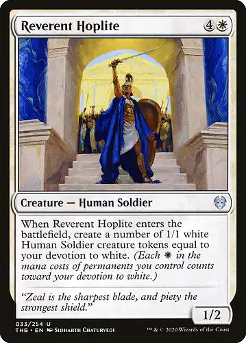 Reverent Hoplite - thb Spoiler