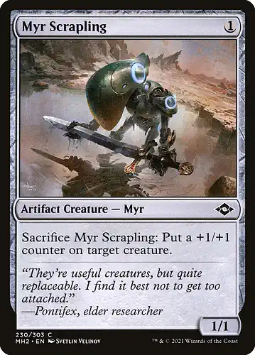 Myr Scrapling - mh2 Spoiler