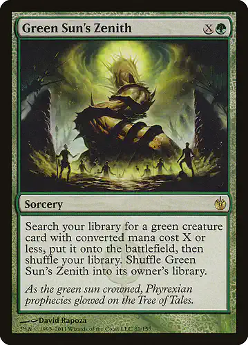 Green Sun's Zenith - mbs Spoiler