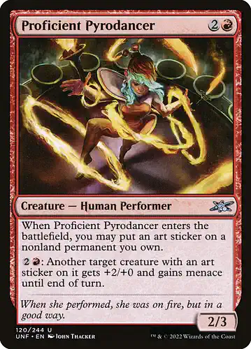 Proficient Pyrodancer - unf Spoiler