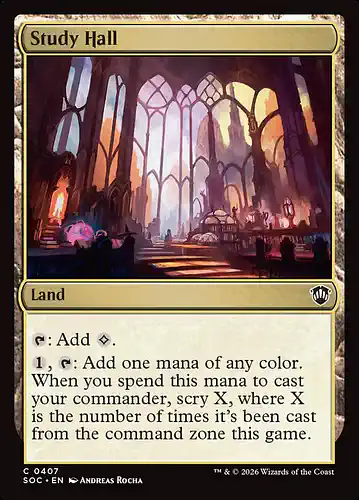 Study Hall - soc Spoiler