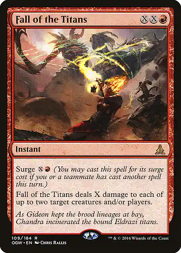 Fall of the Titans - ogw Spoiler