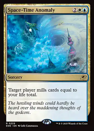 Space-Time Anomaly - eoe Spoiler