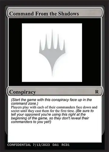 Command From the Shadows - unk Spoiler