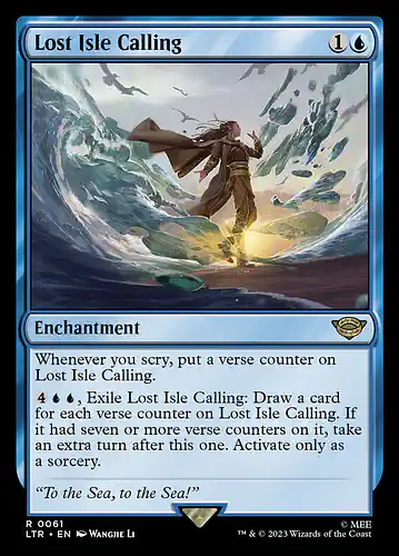Lost Isle Calling - ltr Spoiler