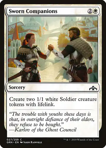Sworn Companions - grn Spoiler