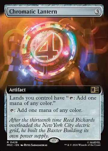 Chromatic Lantern - msc Spoiler