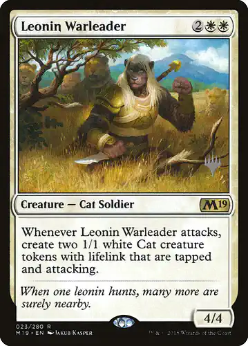 Leonin Warleader - m19 Spoiler