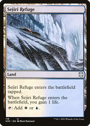 Sejiri Refuge - khc Spoiler