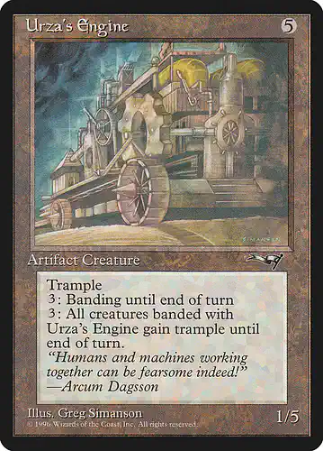 Urza's Engine - all Spoiler