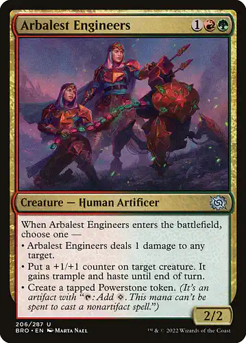 Arbalest Engineers - bro Spoiler