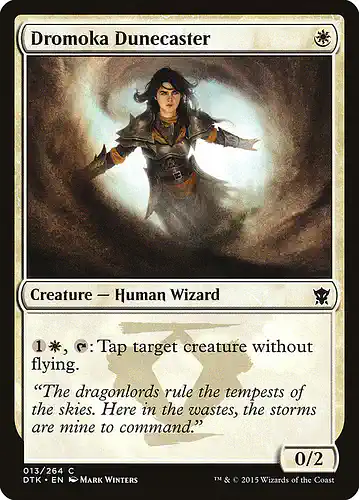 Dromoka Dunecaster - dtk Spoiler