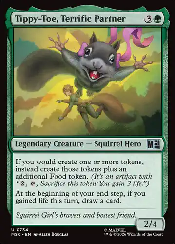 Tippy-Toe, Terrific Partner - msc Spoiler