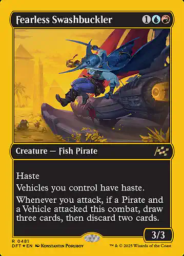 Fearless Swashbuckler - dft Spoiler