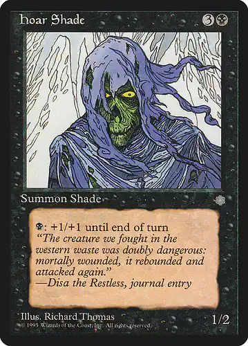 Hoar Shade - ice Spoiler