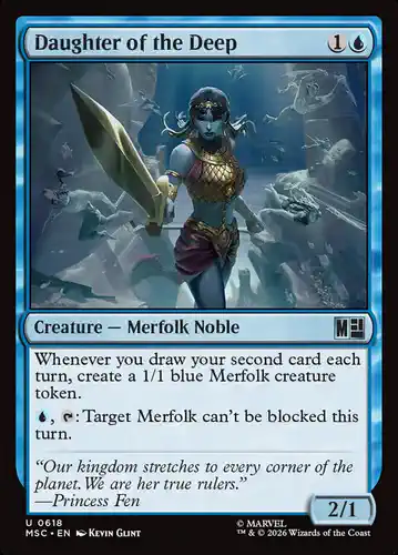 Daughter of the Deep - msc Spoiler