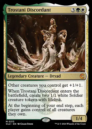 Trostani Discordant - clu Spoiler
