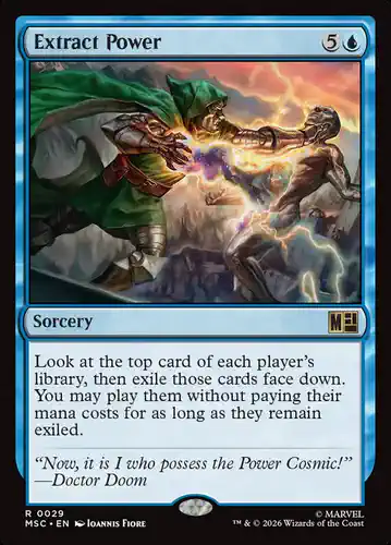 Extract Power - msc Spoiler