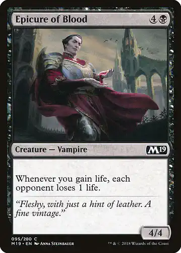 Epicure of Blood - m19 Spoiler