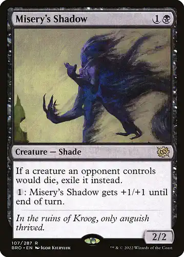 Misery's Shadow - bro Spoiler