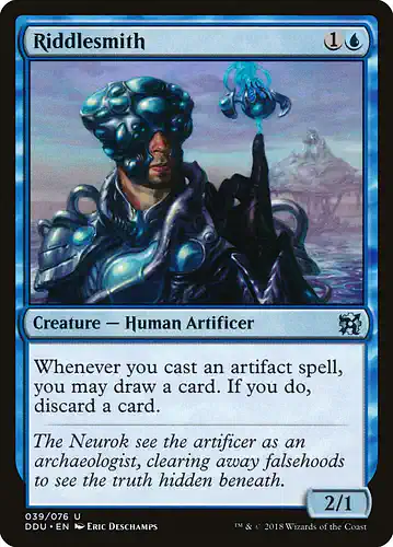 Riddlesmith - ddu Spoiler