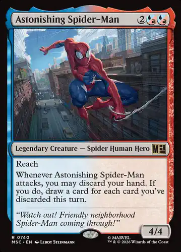 Astonishing Spider-Man - msc Spoiler