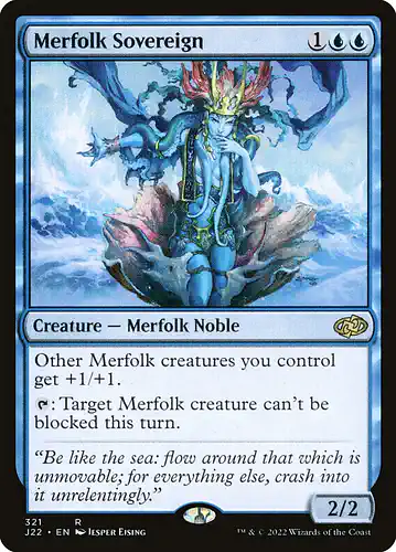 Merfolk Sovereign - j22 Spoiler