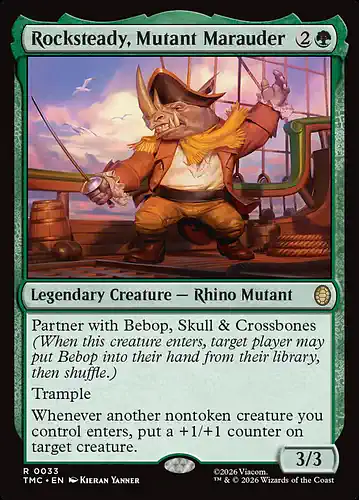 Rocksteady, Mutant Marauder - tmc Spoiler