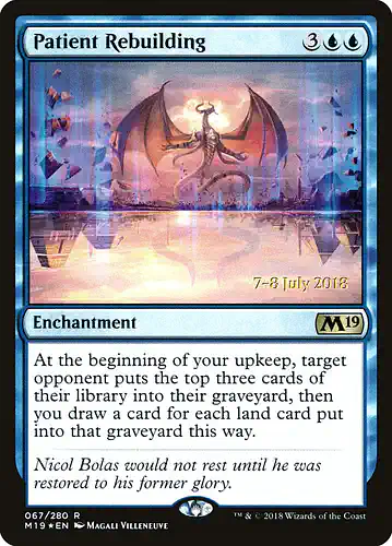 Patient Rebuilding - m19 Spoiler