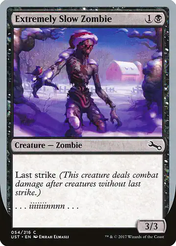 Extremely Slow Zombie - ust Spoiler
