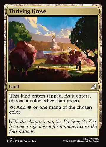 Thriving Grove - tle Spoiler