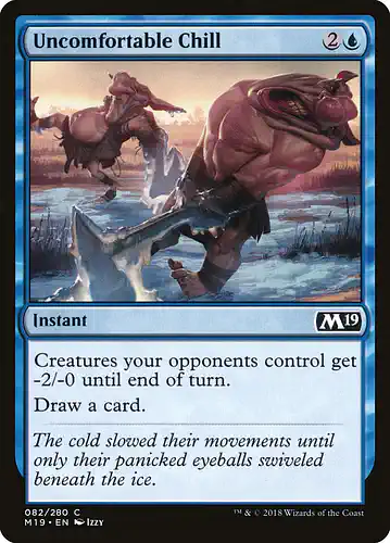 Uncomfortable Chill - m19 Spoiler