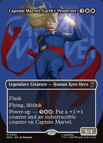 Captain Marvel, Earth's Protector - msh Spoiler