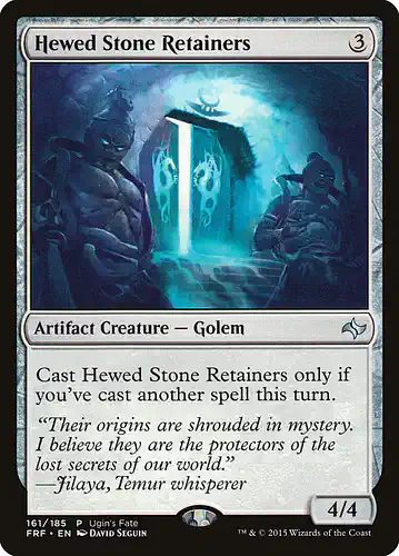 Hewed Stone Retainers - frf Spoiler