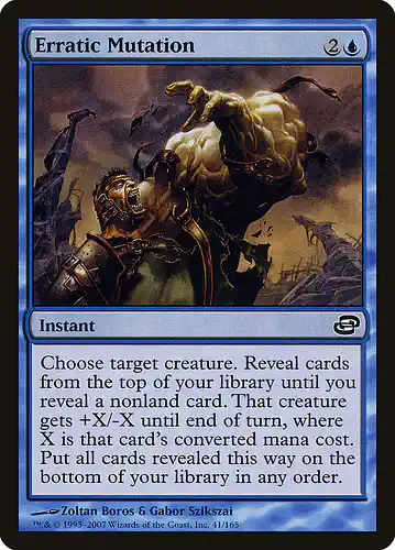 Erratic Mutation - plc Spoiler
