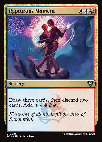 Rapturous Moment - sos Spoiler