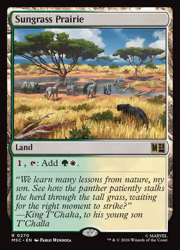 Sungrass Prairie - msc Spoiler