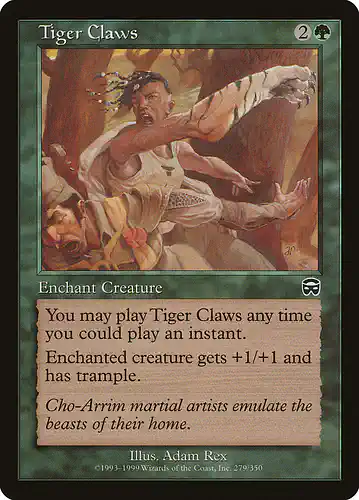 Tiger Claws - mmq Spoiler