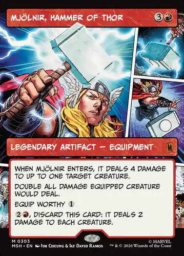 Mjölnir, Hammer of Thor - msh Spoiler