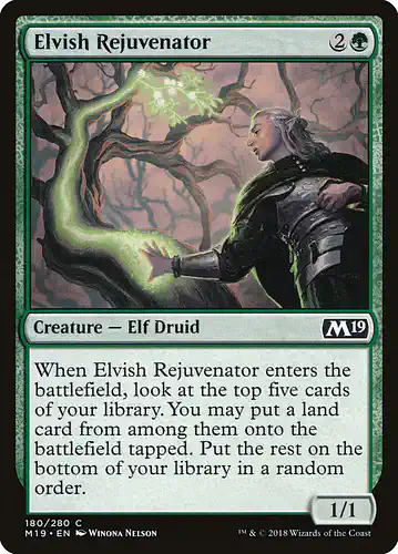 Elvish Rejuvenator - m19 Spoiler