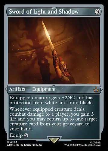 Sword of Light and Shadow - acr Spoiler