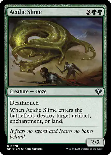 Acidic Slime - cmm Spoiler