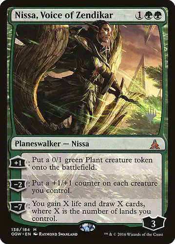 Nissa, Voice of Zendikar - ogw Spoiler