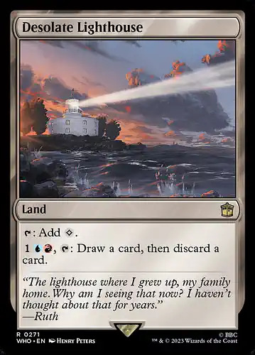 Desolate Lighthouse - who Spoiler