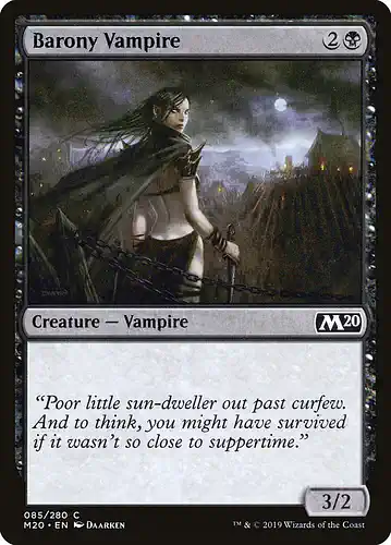 Barony Vampire - m20 Spoiler