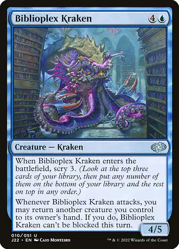 Biblioplex Kraken - j22 Spoiler
