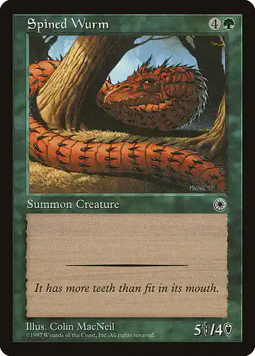 Spined Wurm - por Spoiler
