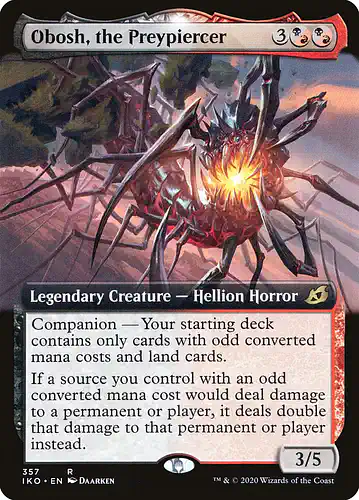 Obosh, the Preypiercer - iko Spoiler