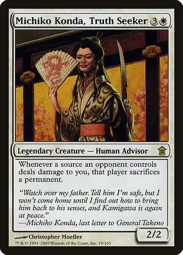Michiko Konda, Truth Seeker - sok Spoiler
