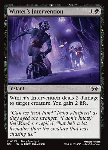 Winter's Intervention - dsk Spoiler